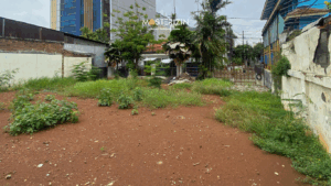 Area lahan lapangan serbaguna di Tangerang yang sedang dipersiapkan dokumen PBG resmi