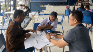 konsultasi jasa PBG lapangan padel bersama Masterizin