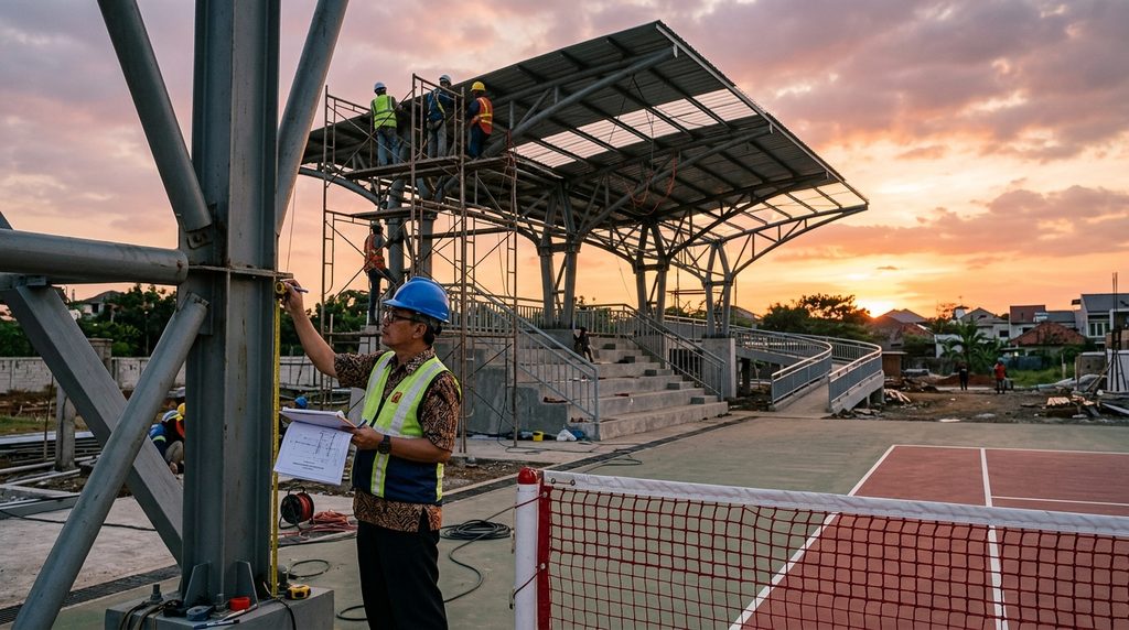 Kendala Umum Mengurus PBG untuk lapangan tenis