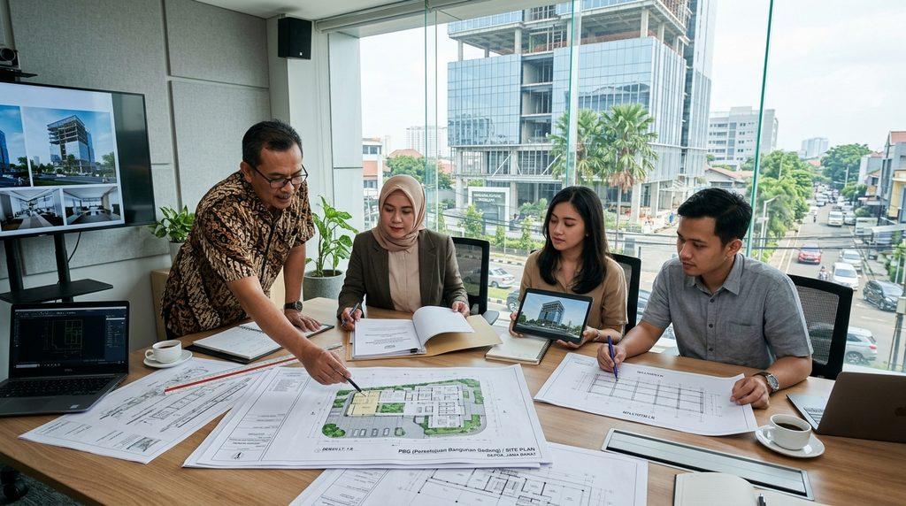 Simulasi Biaya PBG IMB untuk kantor
