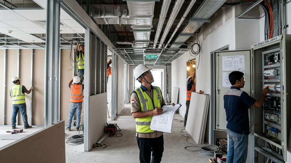 PBG IMB Kantor Proses — pemeriksaan kantor di Jabodetabek