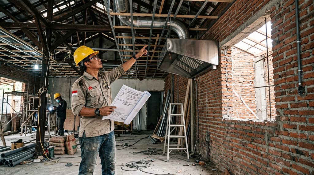 Simulasi Biaya PBG IMB untuk restoran