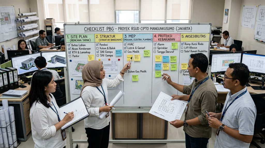 Checklist Mengajukan PBG IMB - rumah sakit di Jabodetabek