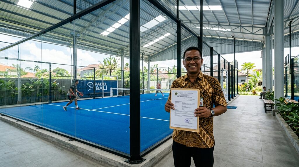Manfaat PBG IMB Lap Padel bagi fasilitas olahraga modern