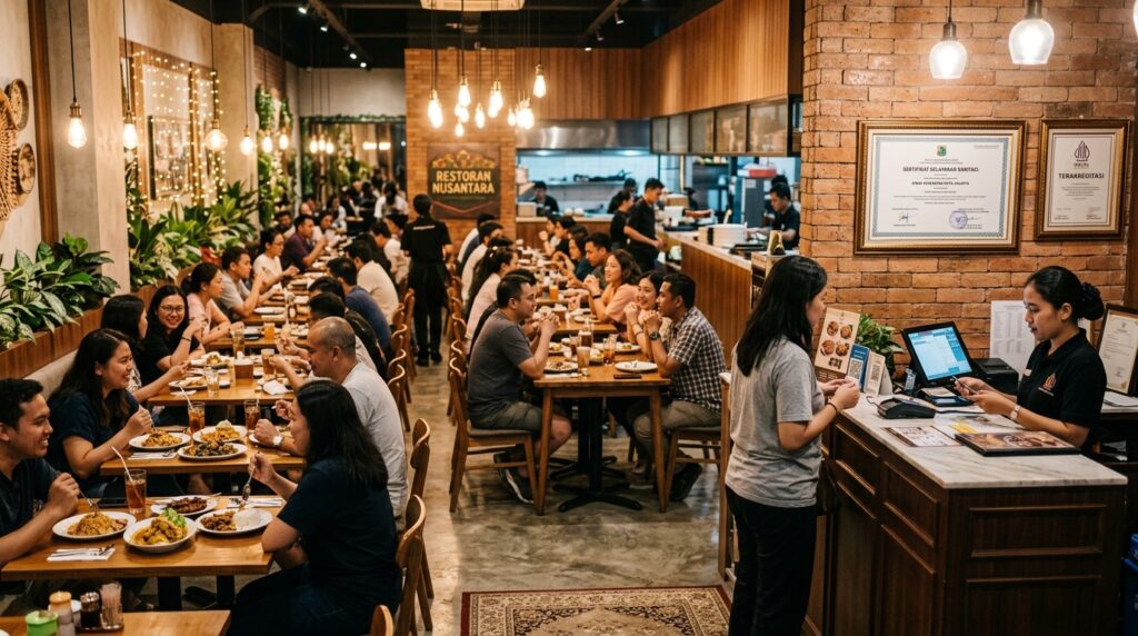 Manfaat SLF Restoran bagi legalitas usaha kuliner