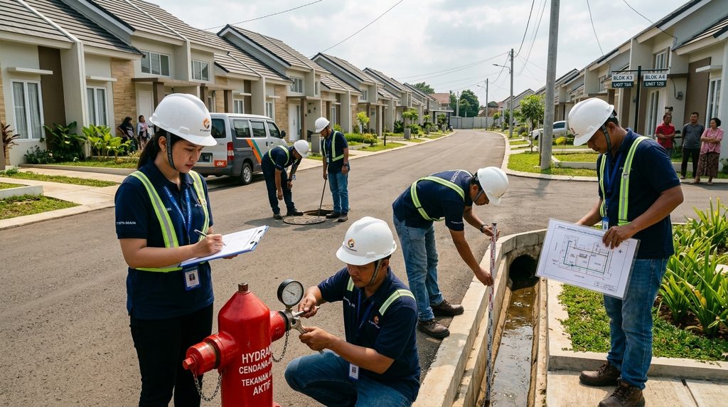 SLF Cluster Perumahan Tangerang — situasi teknis cluster / perumahan Tangerang
