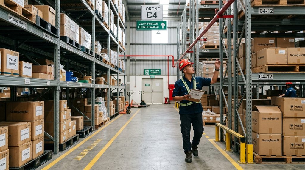 Simulasi Biaya SLF Gudang untuk gudang