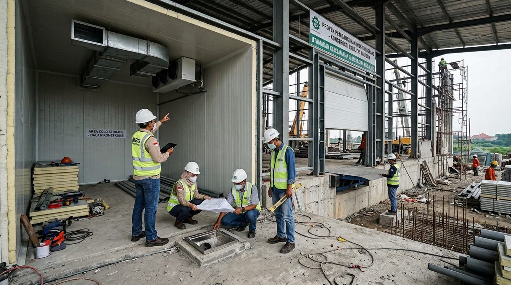 PBG IMB MBG Kopdes — inspeksi fasilitas MBG Kopdes Tangerang