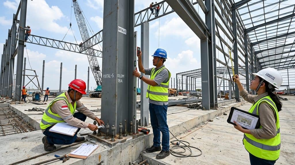 PBG IMB Gudang Proses — situasi teknis gudang Jabodetabek