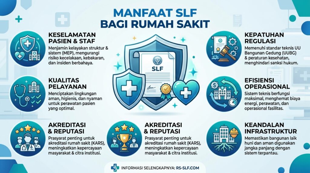 Perlindungan hukum sebagai Manfaat SLF Rumah Sakit