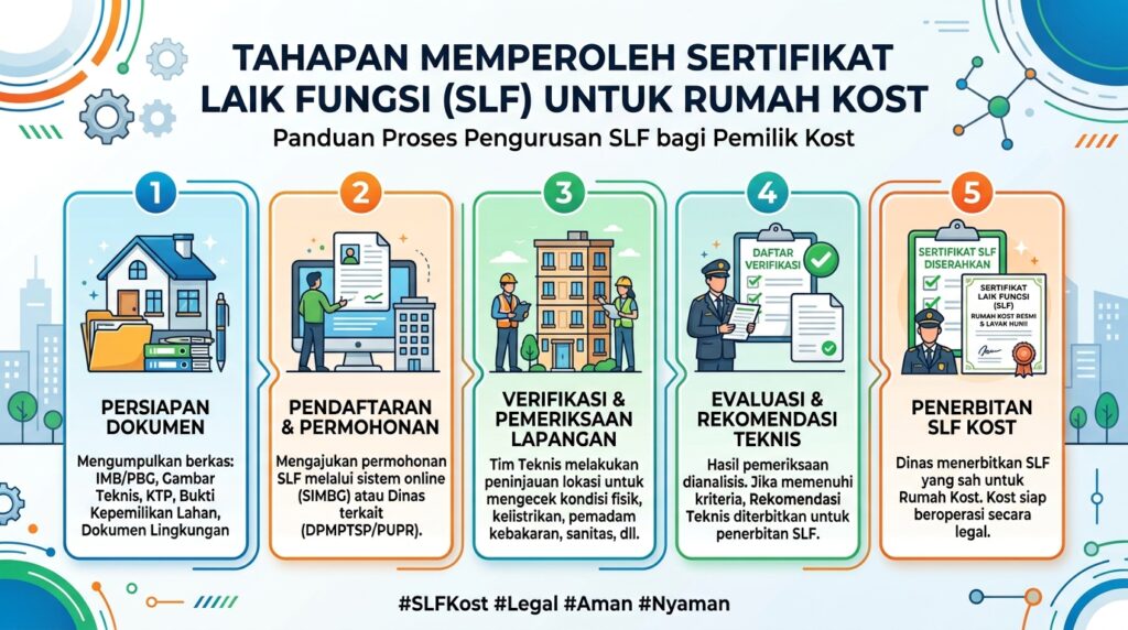 Solusi mengatasi risiko Mengabaikan SLF Pemilik Kost