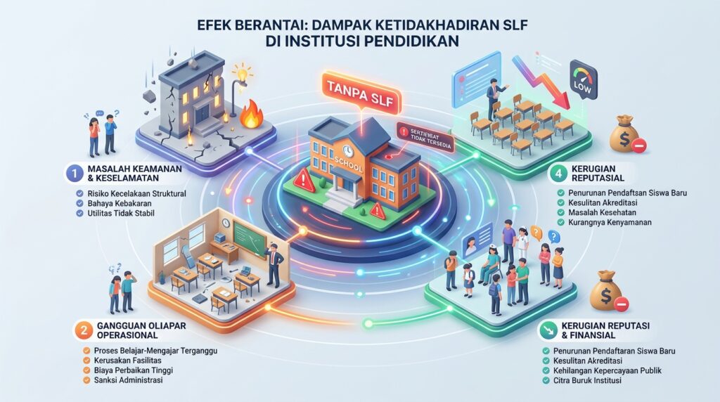 Dampak Mengabaikan SLF Pemilik Sekolah
