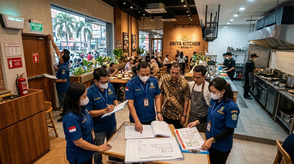 Simulasi Biaya SLF Restoran dalam pemeriksaan teknis bangunan