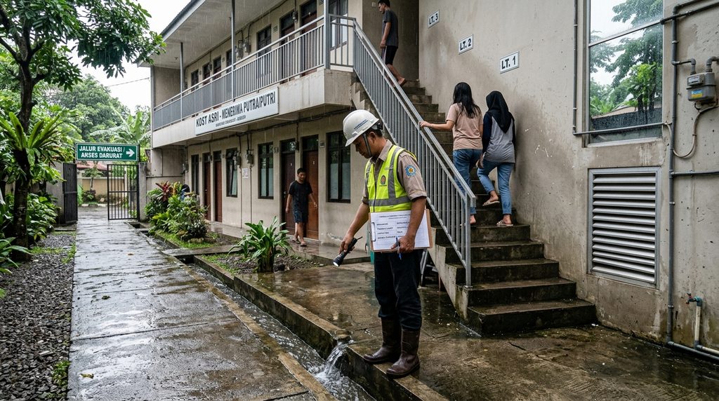 SLF Kost kostan Bogor — situasi teknis kost-kostan Bogor