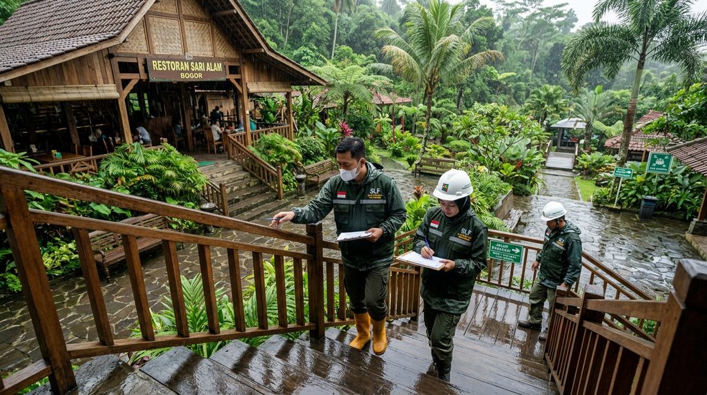 Simulasi Biaya SLF Restoran untuk restoran