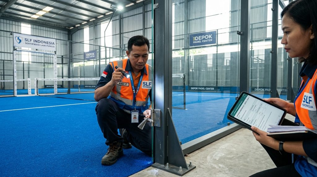 SLF Lap Padel Depok — lapangan padel Depok