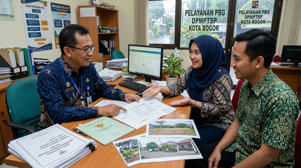 Konsultasi Gratis PBG IMB — inspeksi bangunan komersial Bogor