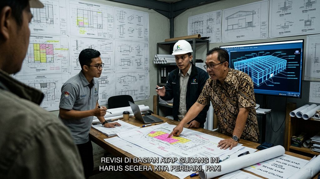 Kendala Umum Mengurus PBG — visual utama gudang