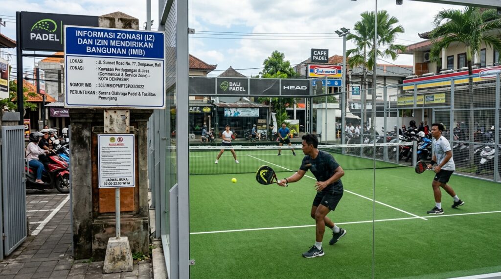 Pemilik Lap Padel PBG dan kepatuhan tata ruang