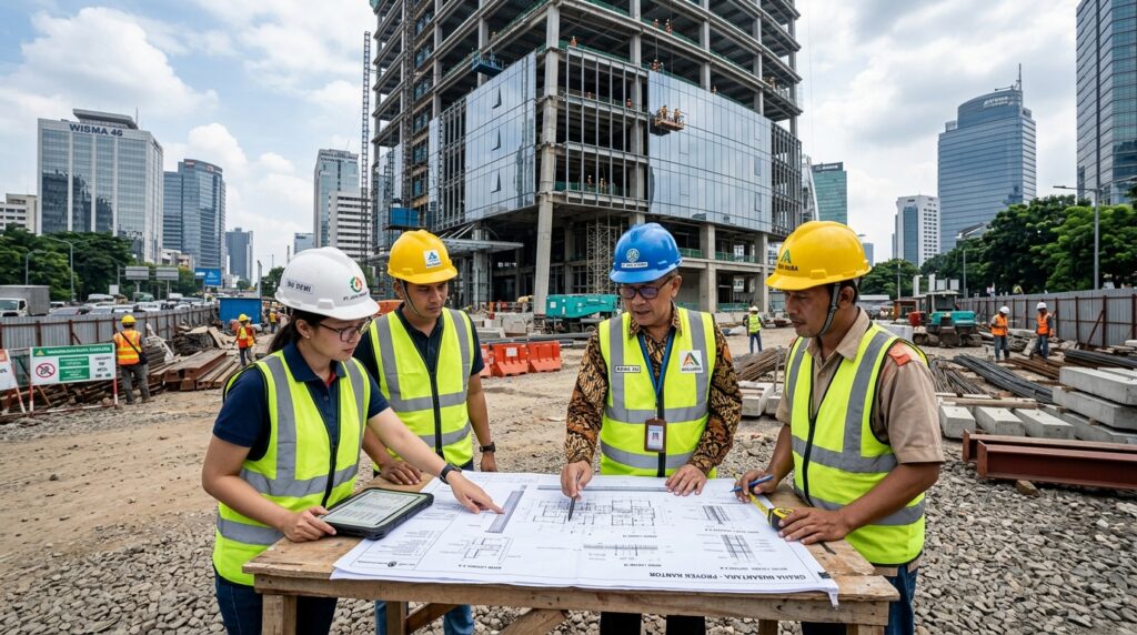 Panduan PBG IMB Pemilik gedung perkantoran modern