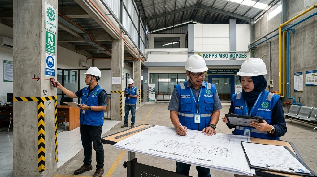 Pemeriksaan teknis Pemilik MBG Kopdes PBG
