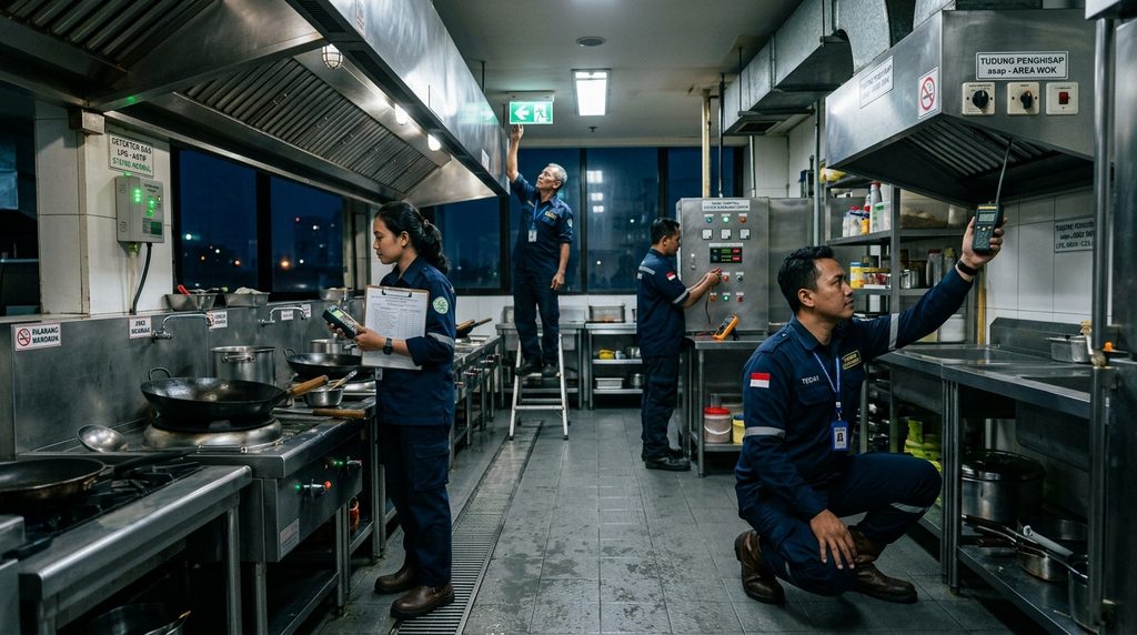 SLF Restoran Tangerang — audit dan koordinasi restoran
