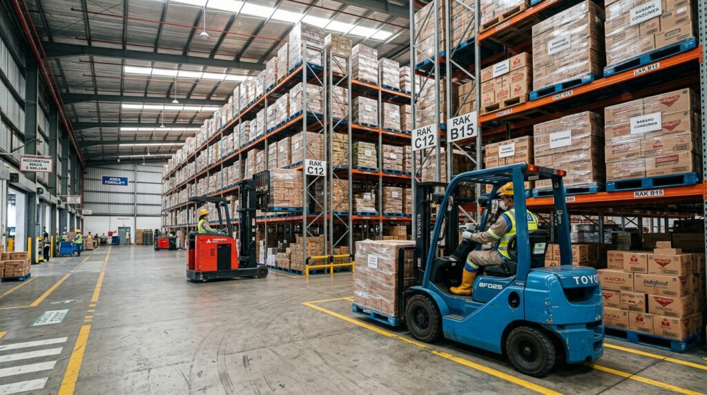 Mengabaikan SLF Pemilik Gudang berisiko sanksi logistik