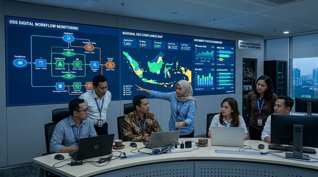 kkpr oss dalam alur persetujuan pemanfaatan ruang digital
