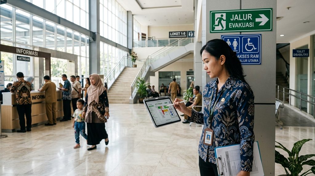  izin kawasan terpadu — pemeriksaan fasilitas publik tahap close-out dokumen