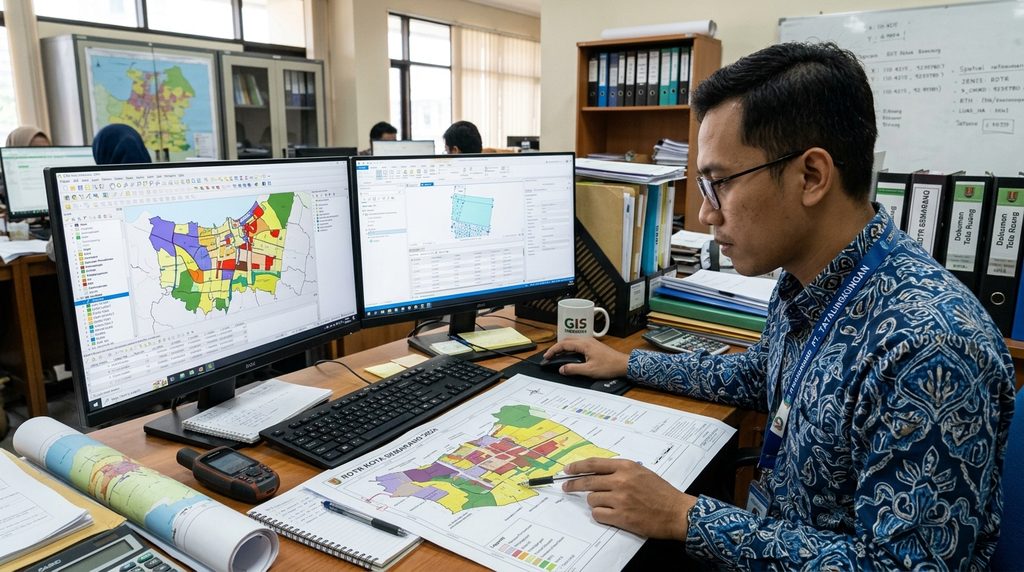 pemeriksaan dokumen kkpr komersial sebelum keputusan proyek