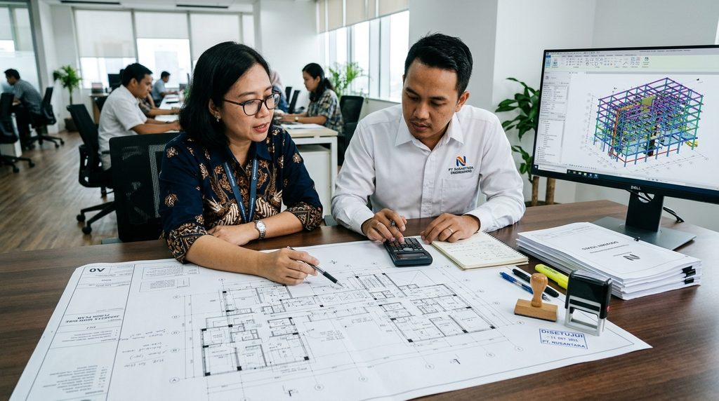 konsultan perizinan bangunan pada tahap awal koordinasi proyek