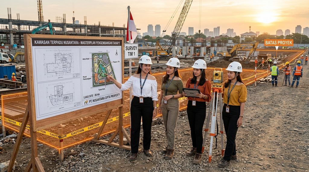 status tanah untuk pembangunan untuk pemeriksaan proyek properti