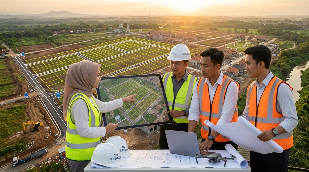 izin bangunan industri — konteks kawasan perumahan tahap review desain