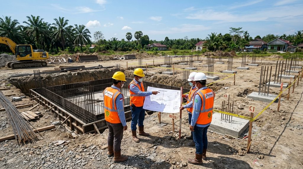 izin spbu terkait koordinasi bangunan dan prasarana tapak