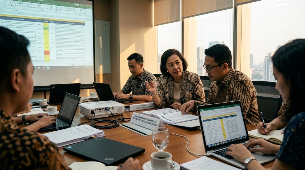 pemeriksaan dokumen jasa kkpr komersial sebelum keputusan proyek
