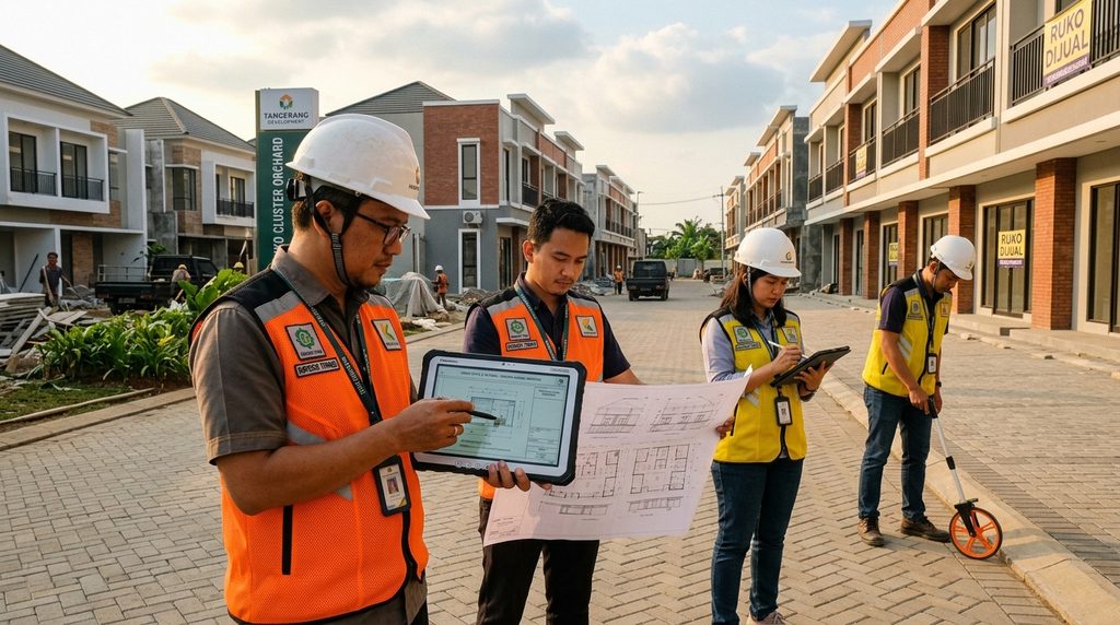 jasa pbg tangerang pada pemeriksaan lapangan