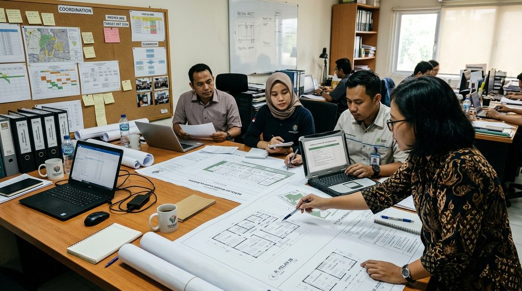 jasa pbg sekolah untuk rapat yayasan dan tim perencana