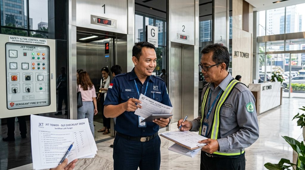 jasa slf jakarta untuk facility manager dan pemilik gedung komersial yang membutuhkan SL