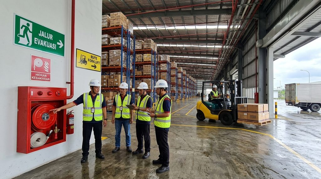 jasa pbg industri — inspeksi gudang tahap review desain