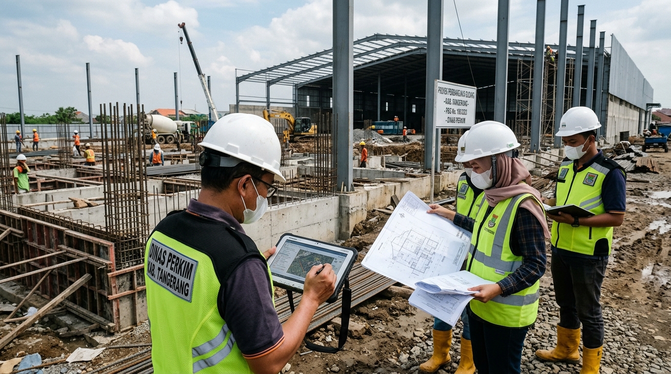 jasa pbg kabupaten tangerang pada pemeriksaan lapangan