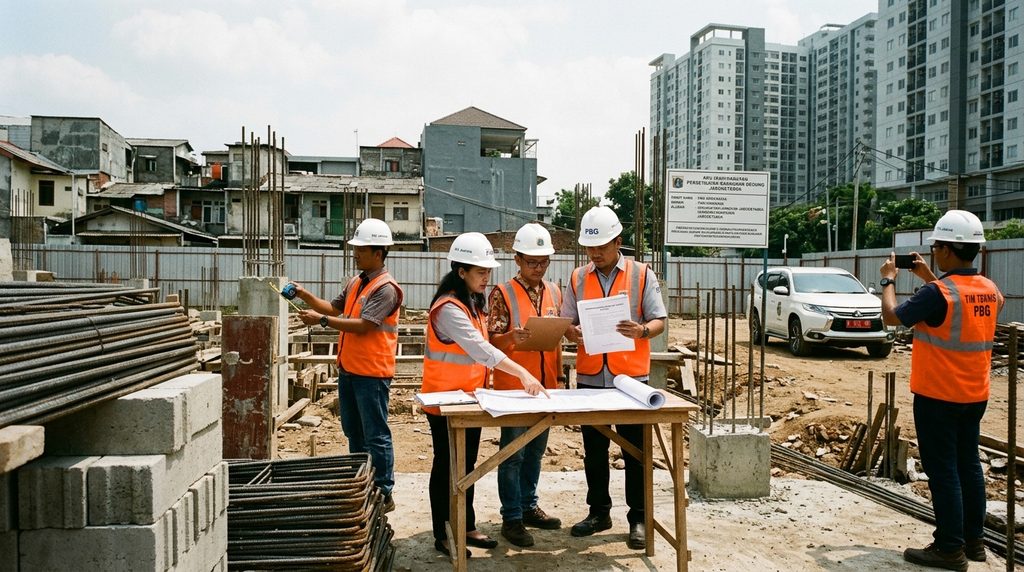 lama proses pbg pada pemeriksaan lapangan