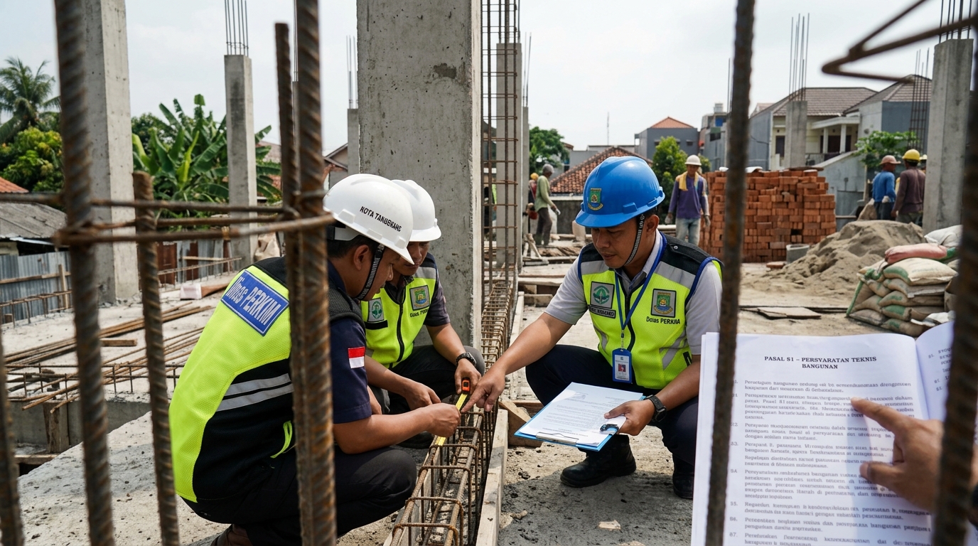 jasa pbg tangerang pada kondisi lapangan berbeda