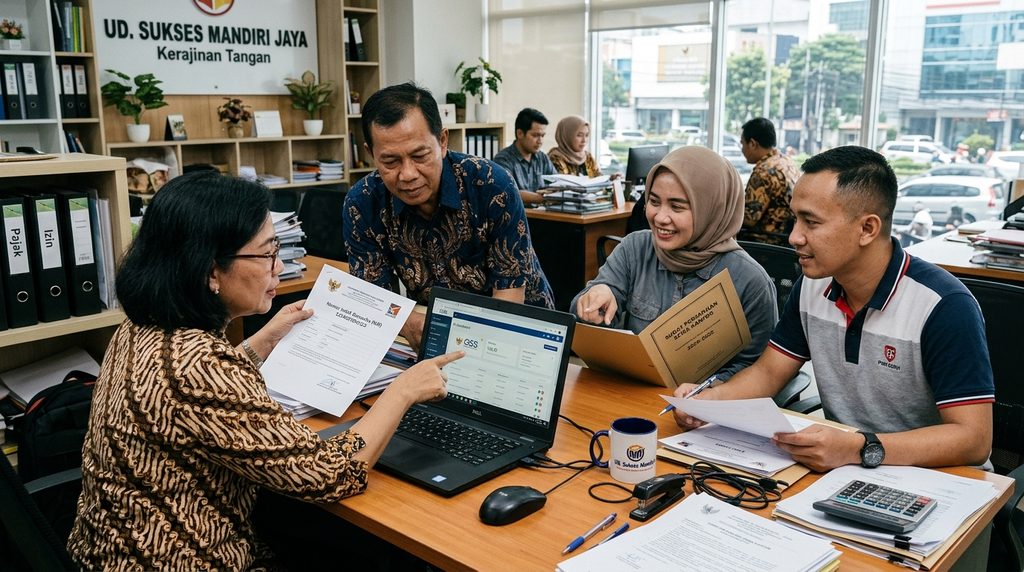 pemeriksaan dokumen pengajuan kkpr industri sebelum keputusan proyek