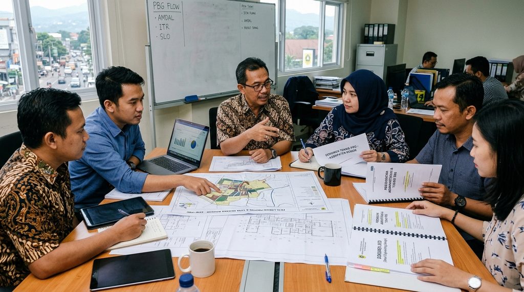 persyaratan pbg kabupaten bogor untuk proyek Kabupaten Bogor