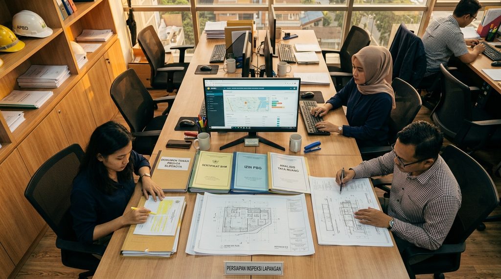 jasa konsultan perizinan — pengendalian submission SIMBG tahap persiapan inspeksi