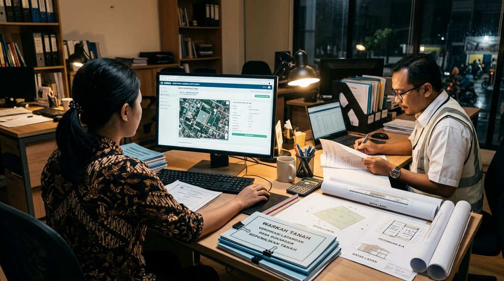 konsultan developer jabodetabek — pengendalian submission SIMBG tahap verifikasi lapangan
