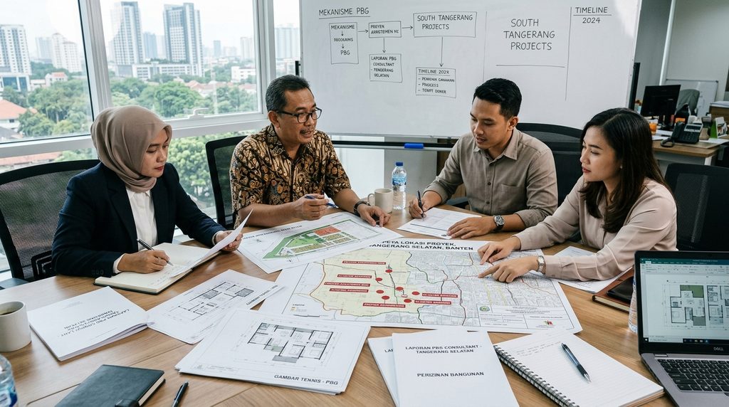 konsultan pbg tangerang selatan untuk proyek Tangerang Selatan