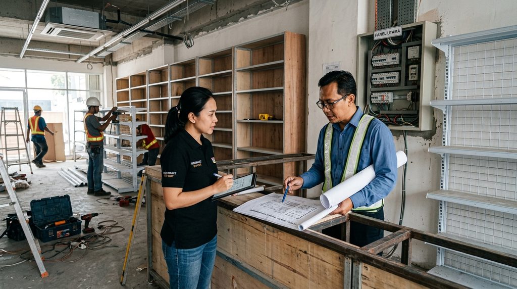 pemeriksaan dokumen analisis tata ruang lahan sebelum keputusan proyek