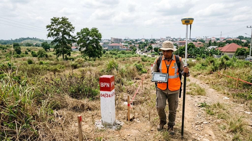 legalitas lahan untuk pemeriksaan proyek properti
