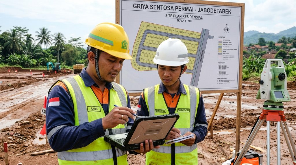 slf industri — survei lahan proyek tahap close-out dokumen
